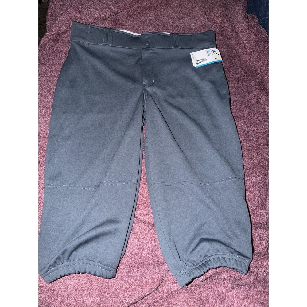 Champro Gray Baseball Pants Adult Size L Athletic Performance Sportswear